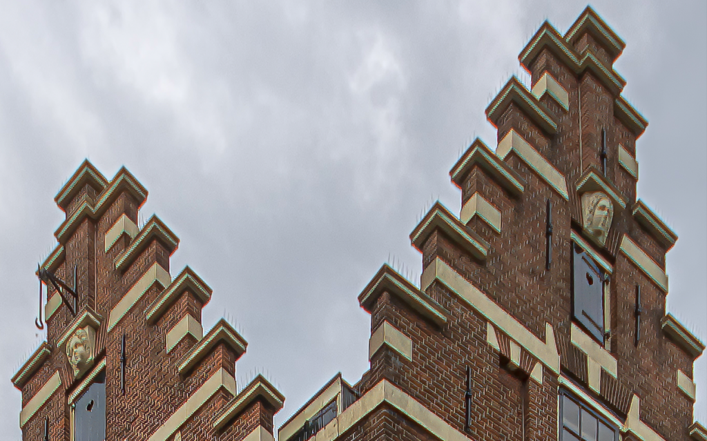Brouwersgracht Klokgevels