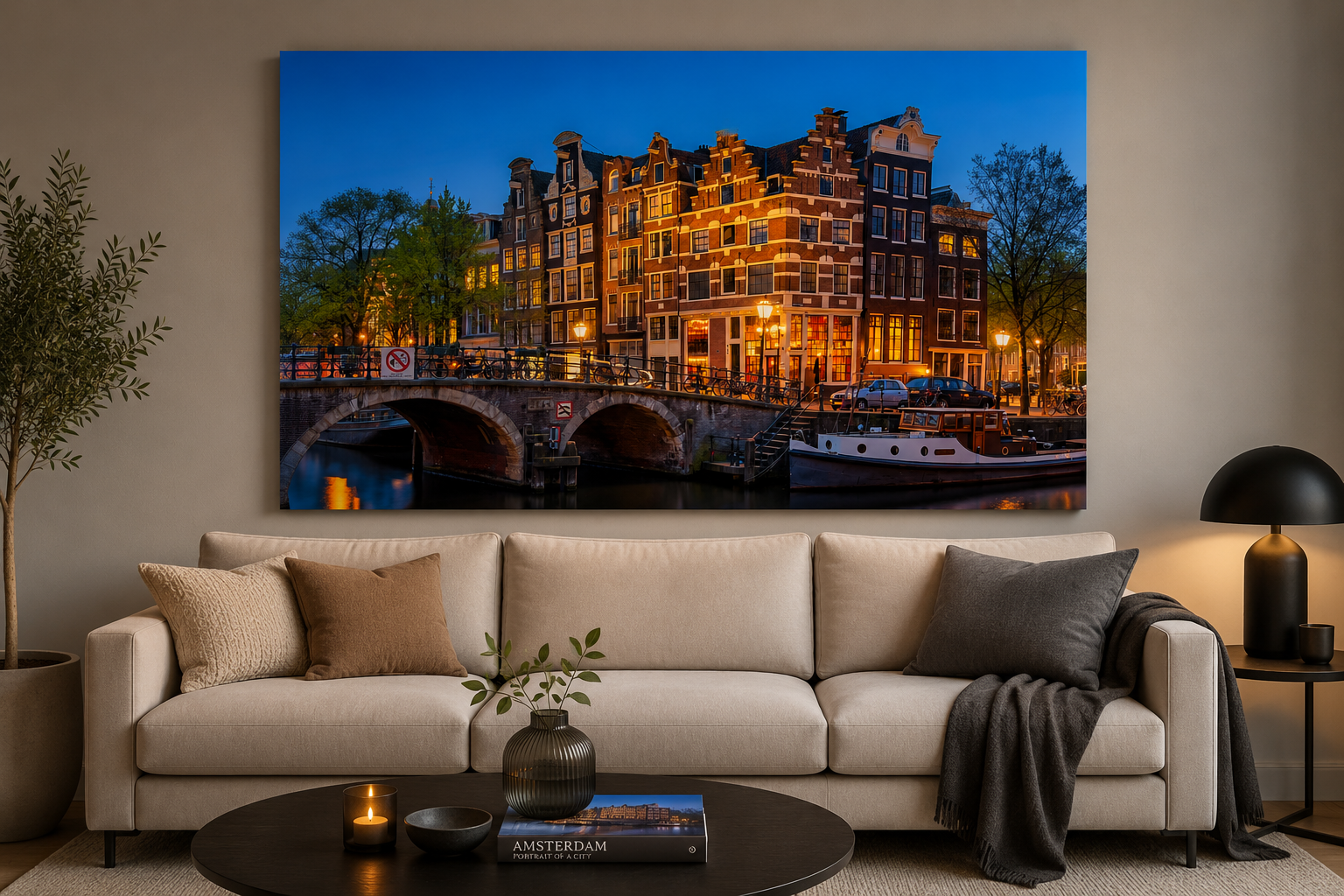 Hoe kies je de perfecte Amsterdam wanddecoratie?