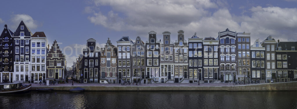Historic canal houses along the Herengracht, Amsterdam's most prestigious canal.