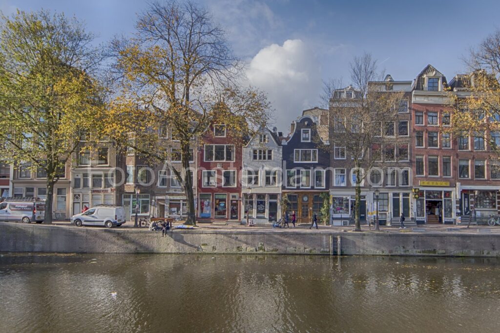 Premium foto Gelderse kade Amsterdam Amsterdam Amsterdam - Ideaal als fotobehang of naadloos behang op maat