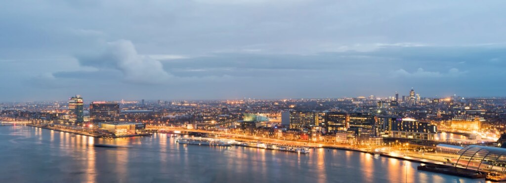 Het mooiste panorama op Amsterdam