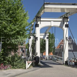 Houten brug Bickerseiland