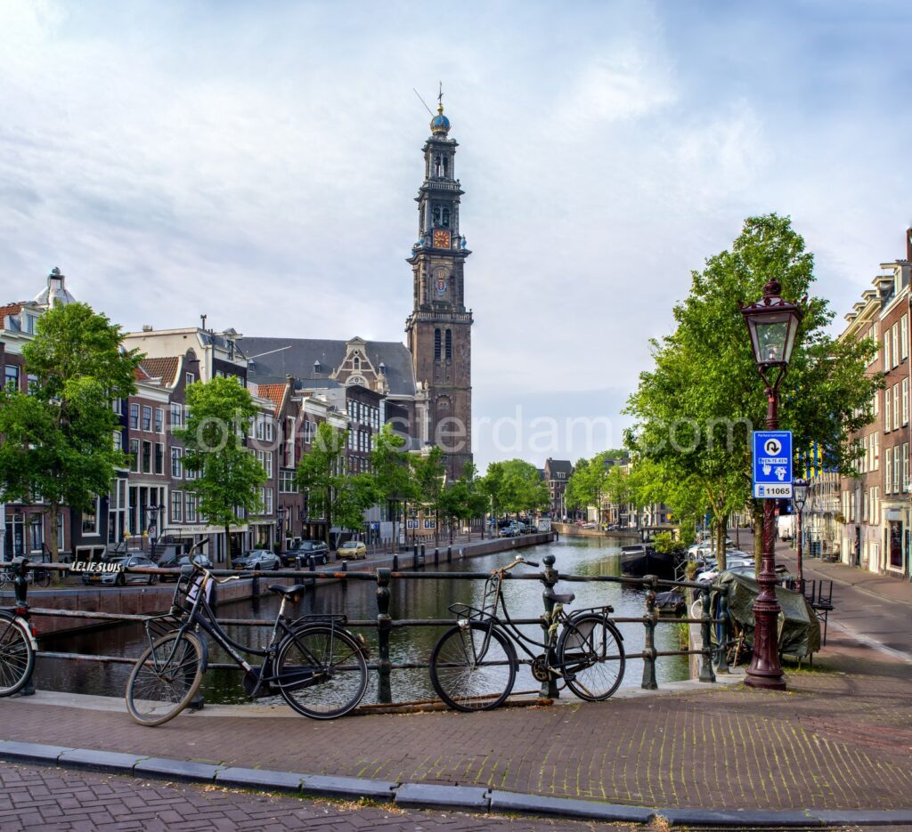 Anne Frankhuis en Westerkerk