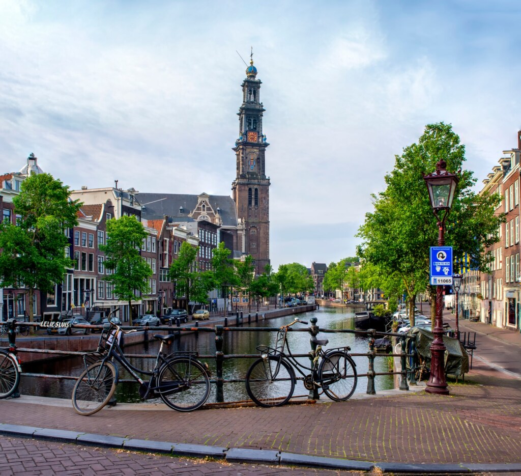 Anne Frankhuis en Westerkerk