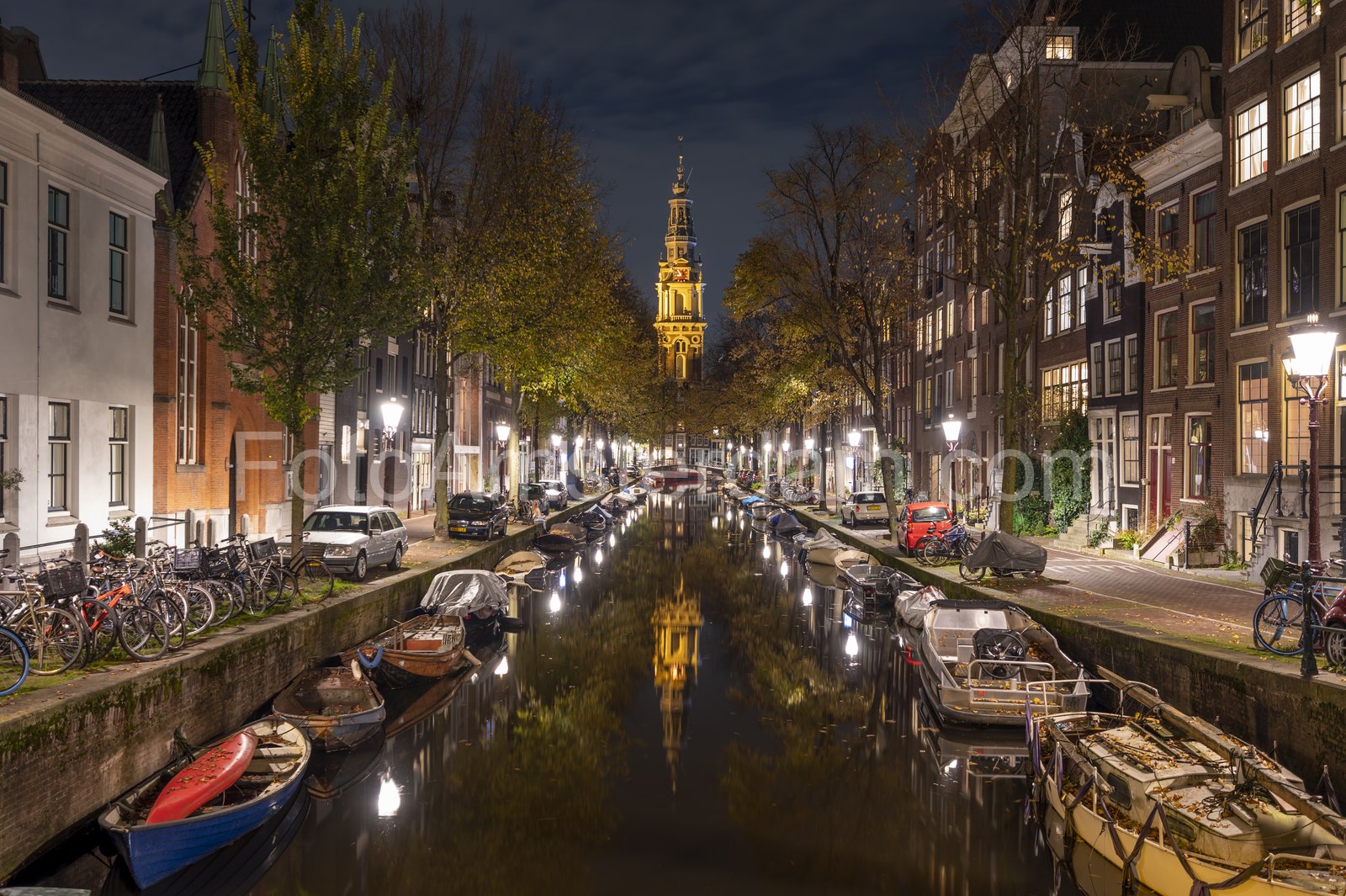 De lichtjes branden in Amsterdam
